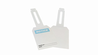 Industrial PVC Plastic Safety Tag with Customized Logo
