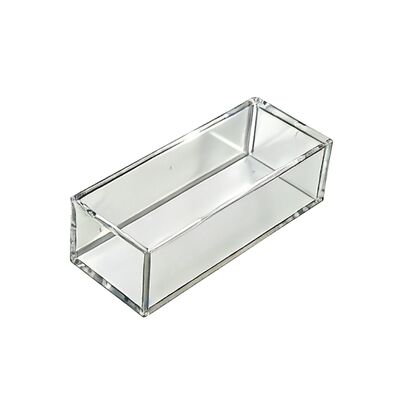 Customize Acrylic Storage Box with Lid Acrylic Box with Sliding Lid