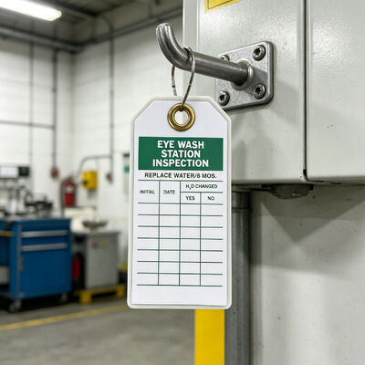 Custom Eco-Friendly Plastic Hang Tags Glossy Lamination Brand Tags 