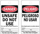 Customizable Long Lasting Plastic Safety Tag