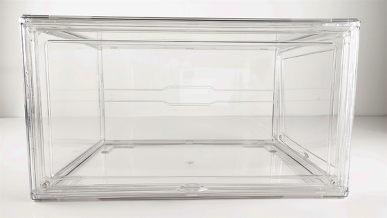 Customized Size Acrylic Box MOQ 100 Durable High Transparency Easy to Clean