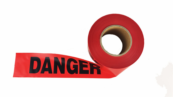 High Abrasion Resistance Segregation Caution Tape with High Tensile Strength and Waterproof