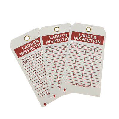 কাস্টমাইজড পিভিসি ভিনাইল সিকিউরিটি ট্যাগ ওয়াটারপ্রুফ টিয়ার রেসিস্ট্যান্ট ইউভি রেসিস্ট্যান্ট ফাস্ট রেসপন্স ফর সিকিউরিটি পণ্য